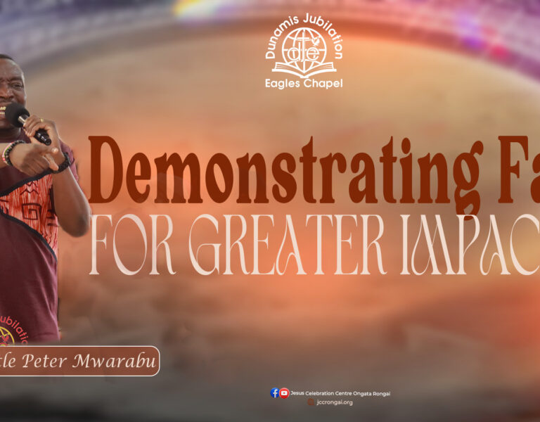 Demonstrating Faith for Greater Impact